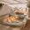 Full Support Washable Garden Outdoor Dog Bed - Square Bread
