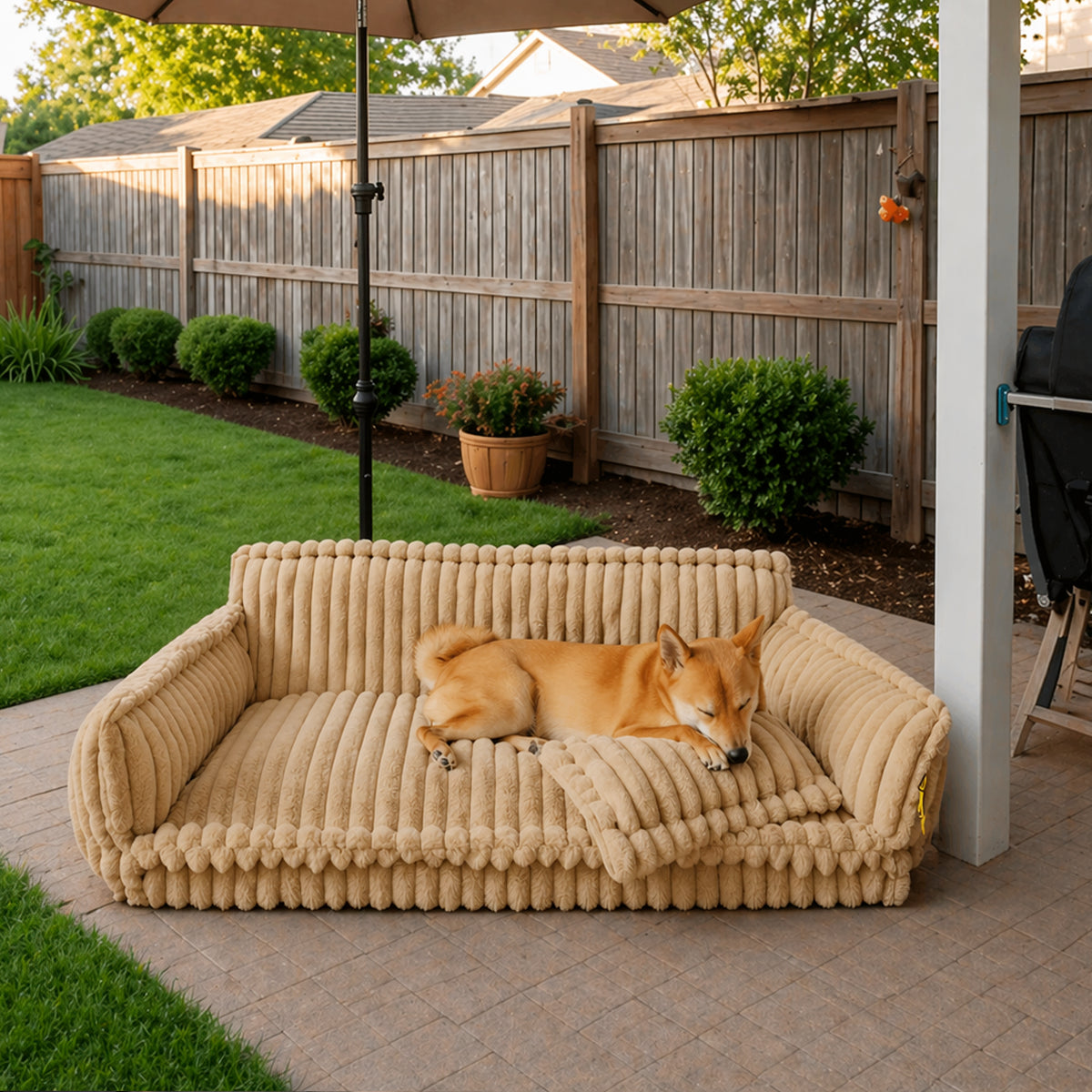 Large Washable Fluffy Orthopaedic Soft Dog Sofa Bed-Snoozy Dream