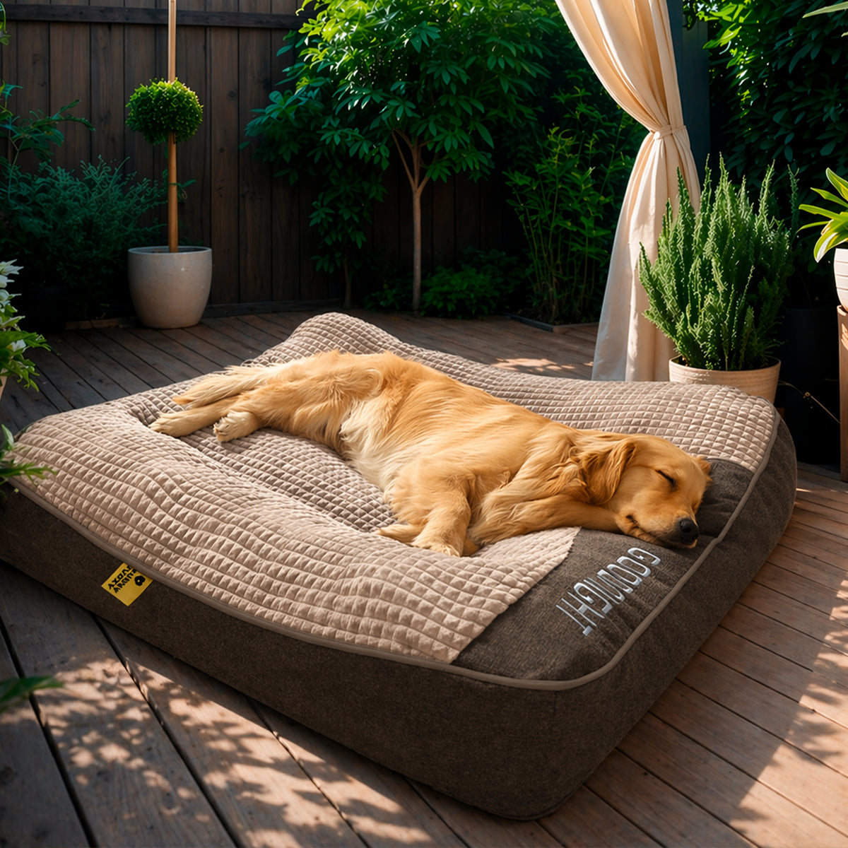 Large Thick Scratch-resistant Spine Protection Orthopaedic Dog Cushion Bed