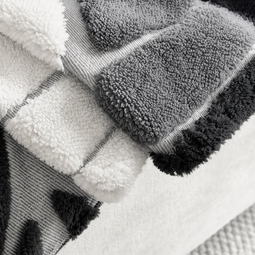 Pet-Friendly Thickened Soft Plush Leaf-Patterned Sofa Throw Sofa Cover