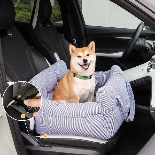 ISOFIX Dog Car Seat Bed with ISOFIX System - First Class