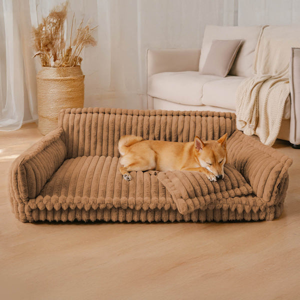 Large Washable Fluffy Orthopaedic Soft Dog Pillow Dog Sofa Bed - Home Office