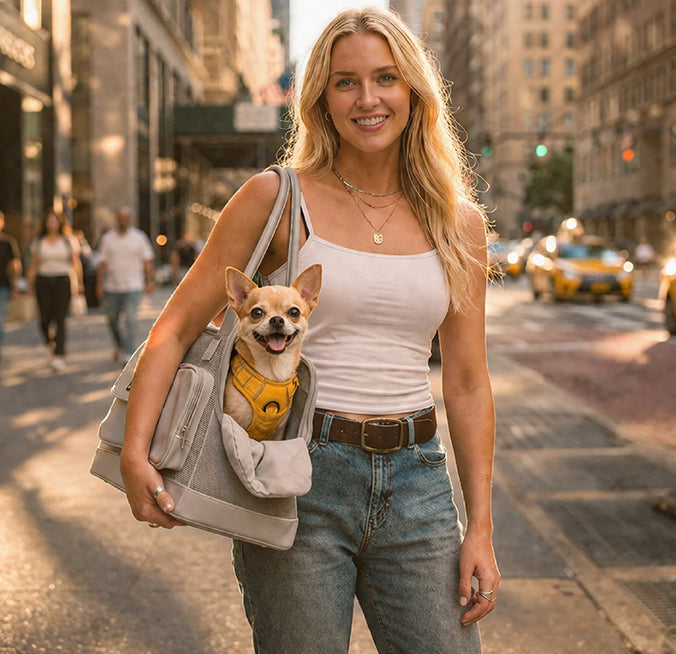 City Walking With Pets