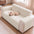 One-Piece Waterproof Pet-Friendly Ribbed Plush Recliner Sofa Cover- Cozy Nest