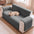 One-Piece Waterproof Pet-Friendly Ribbed Plush Recliner Sofa Cover- Cozy Nest