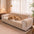 One-Piece Waterproof Pet-Friendly Ribbed Plush Recliner Sofa Cover- Cozy Nest