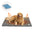 Fluffy Faux Rabbit Fur Washable Warm Pet Mat - ComfyEase