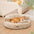 Luxe Diamond Velvet Removable Orthopedic Donut Dog Bed With Pillow - DreamNest