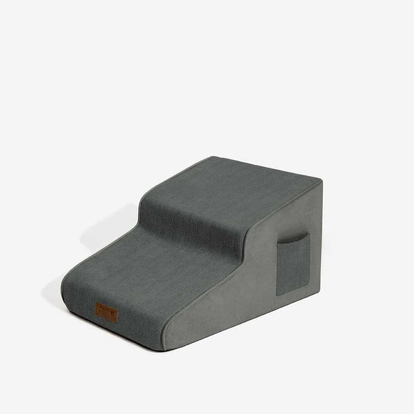 Chenille Extra Wide Non-Slip Removable Sponge Pet Stairs - Pet-Friendly Bedroom