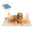 Fluffy Faux Rabbit Fur Washable Warm Pet Mat - ComfyEase