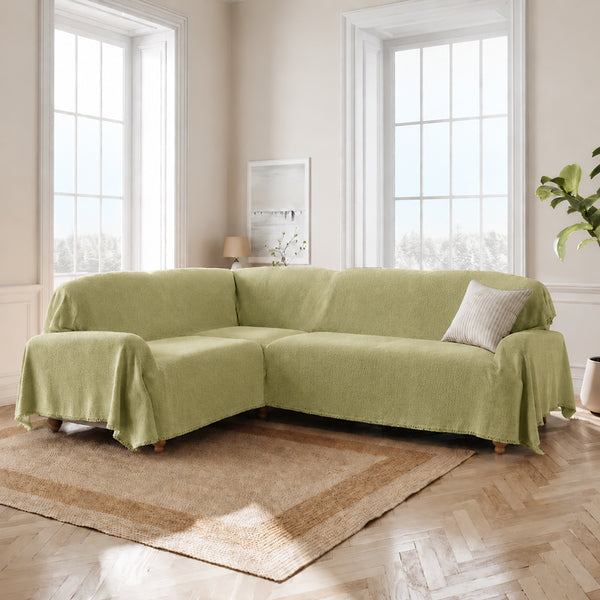 Soft Plush Water-resistant Multi-Purpose Furniture Protection Corner Sofa Cover Sofa Throws