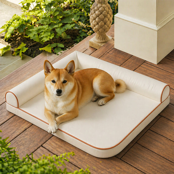 Orthopaedic Scratch-Resistant Waterproof Garden Outdoor Dog Bed