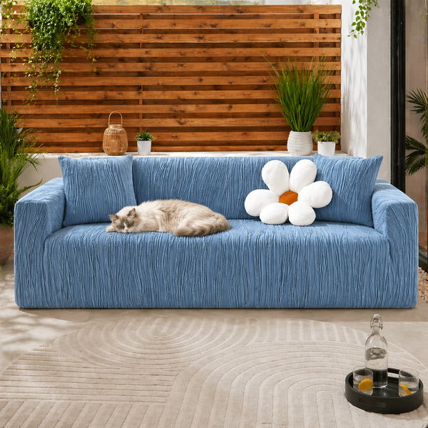 Jacquard Stretch Full-Cover Anti-scratch Outdoor Garden Sofa Cover