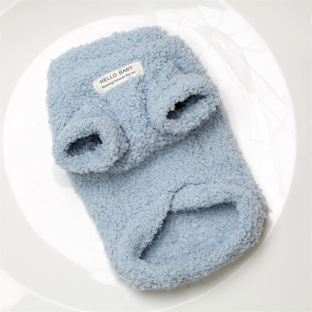 Cosy and Soft Fleece Dog Sweater - Perfect for Cold Weather Comfort