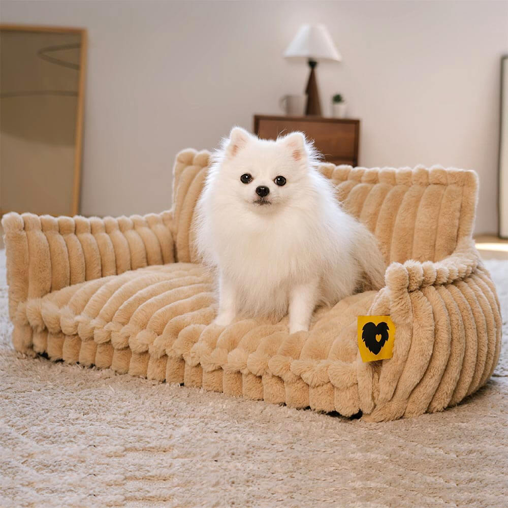 Large Washable Fluffy Orthopaedic Soft Dog Pillow Dog Sofa Bed - Home Office