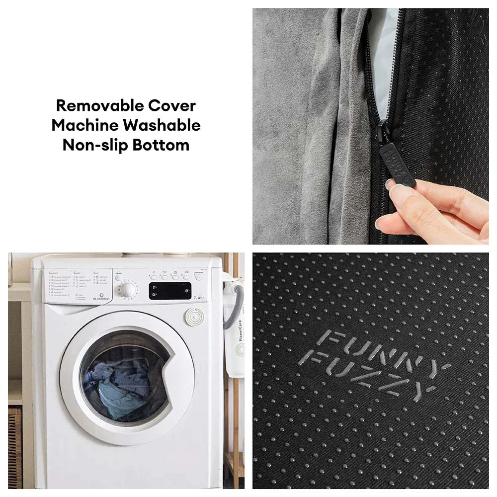 Fluffy Plush Orthopaedic Washable Bolster Dog Bed - ComfyPaws