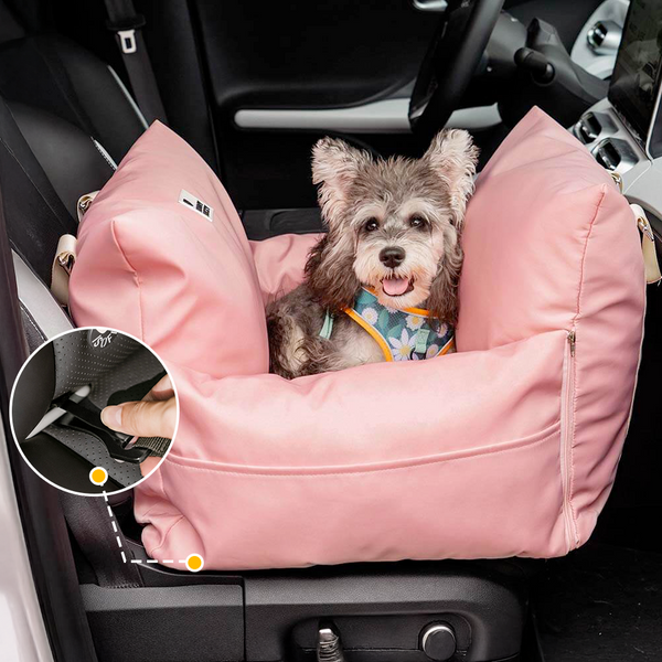 ISOFIX Dog Car Seat Bed with ISOFIX System - First Class