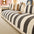 Vintage Striped Chenille Non-Slip Sofa Cover