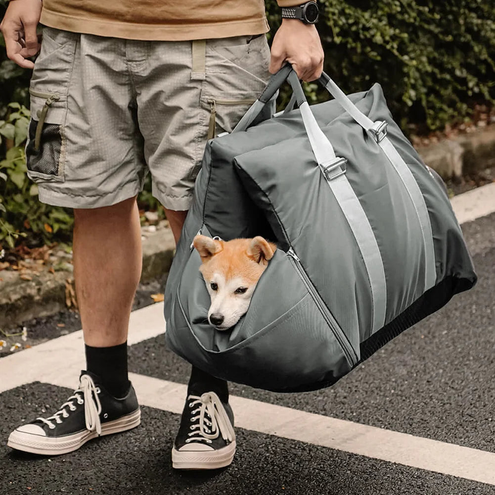 Waterproof Travel Dog Car Seat Bed - Gym Bag
