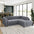 Chenille Blanket Herringbone Tassel Corner Sofa Cover Sofa Throw Blanket