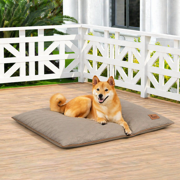 Luxury Water-repellent Dual-Sided Calming Garden Outdoor Dog Mat Bed