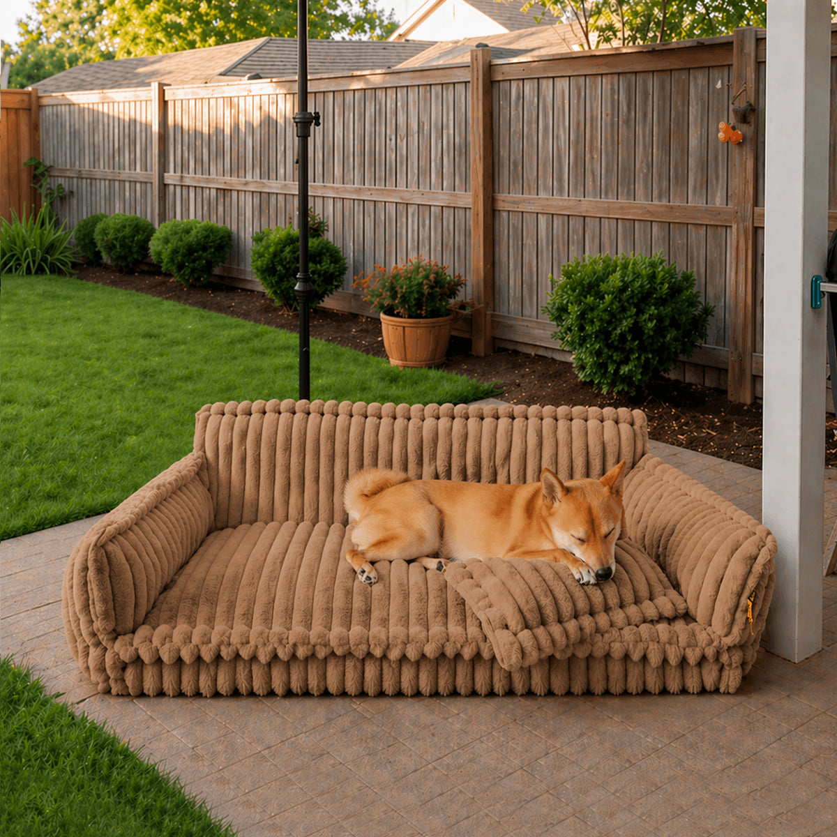 Large Washable Fluffy Orthopaedic Soft Dog Sofa Bed-Snoozy Dream
