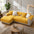 Thick Fuzzy Sherpa Fleece Non-Slip Corner Sofa Cover