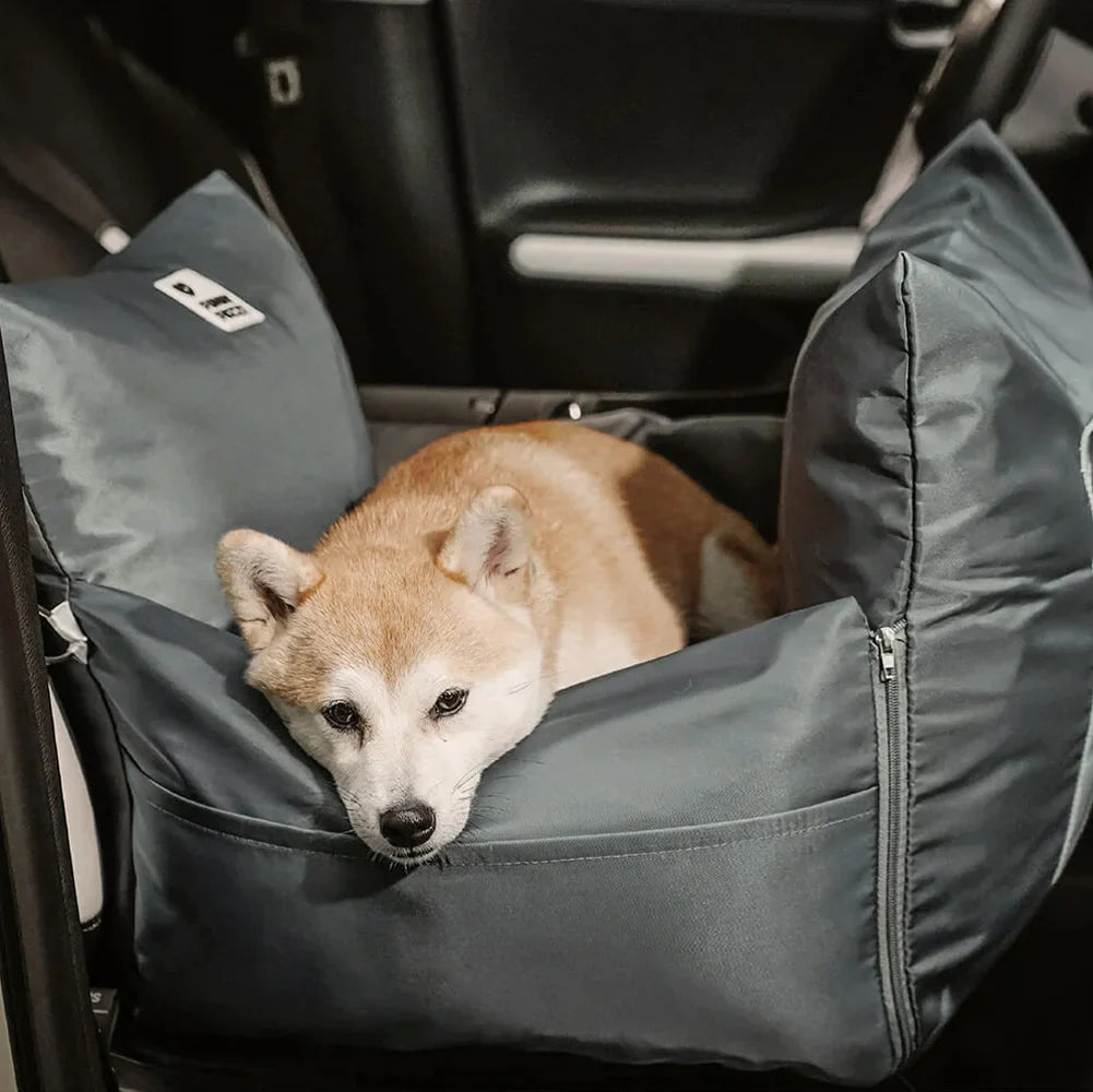 Waterproof ISOFIX Dog Car Seat Bed - First Class