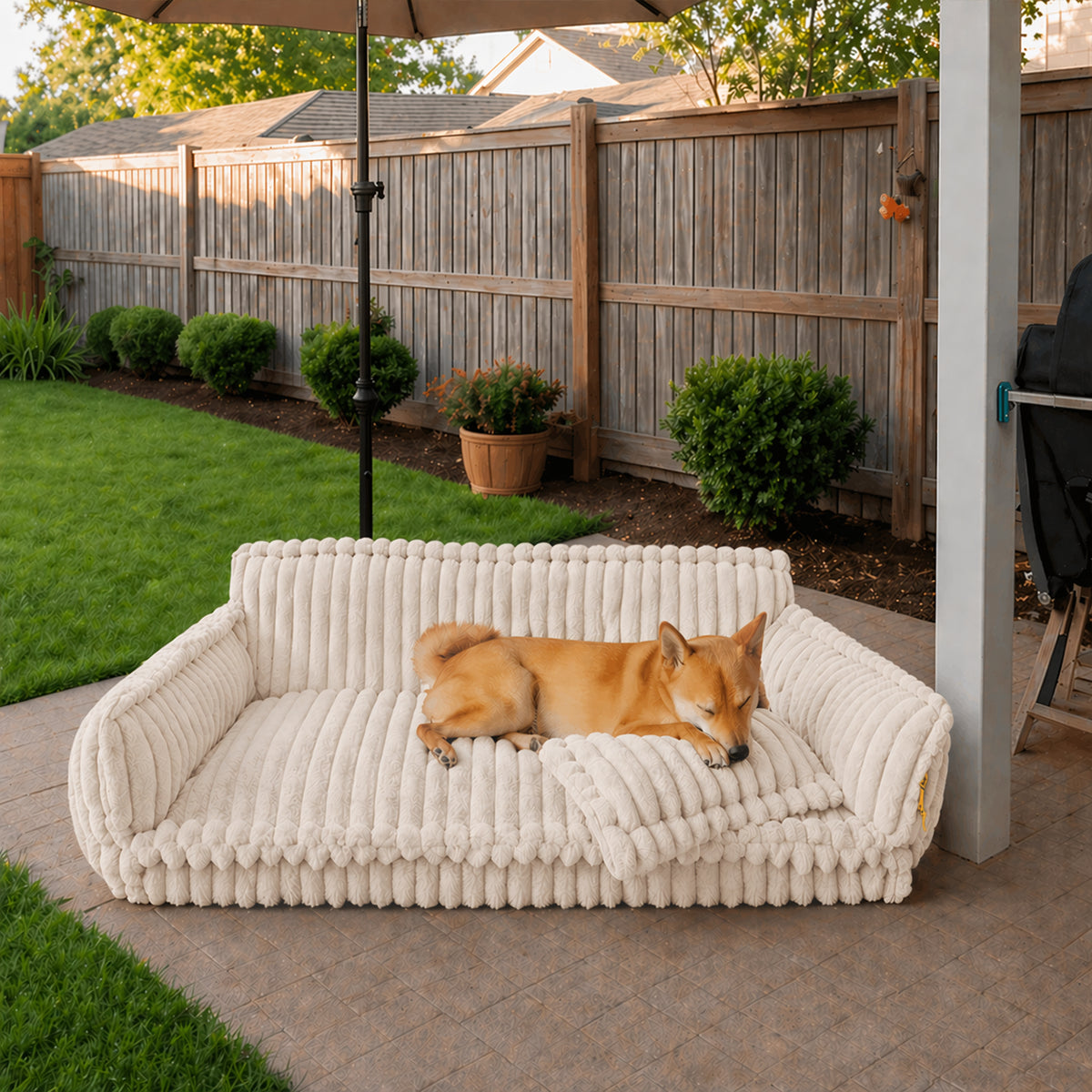 Large Washable Fluffy Orthopaedic Soft Dog Sofa Bed-Snoozy Dream