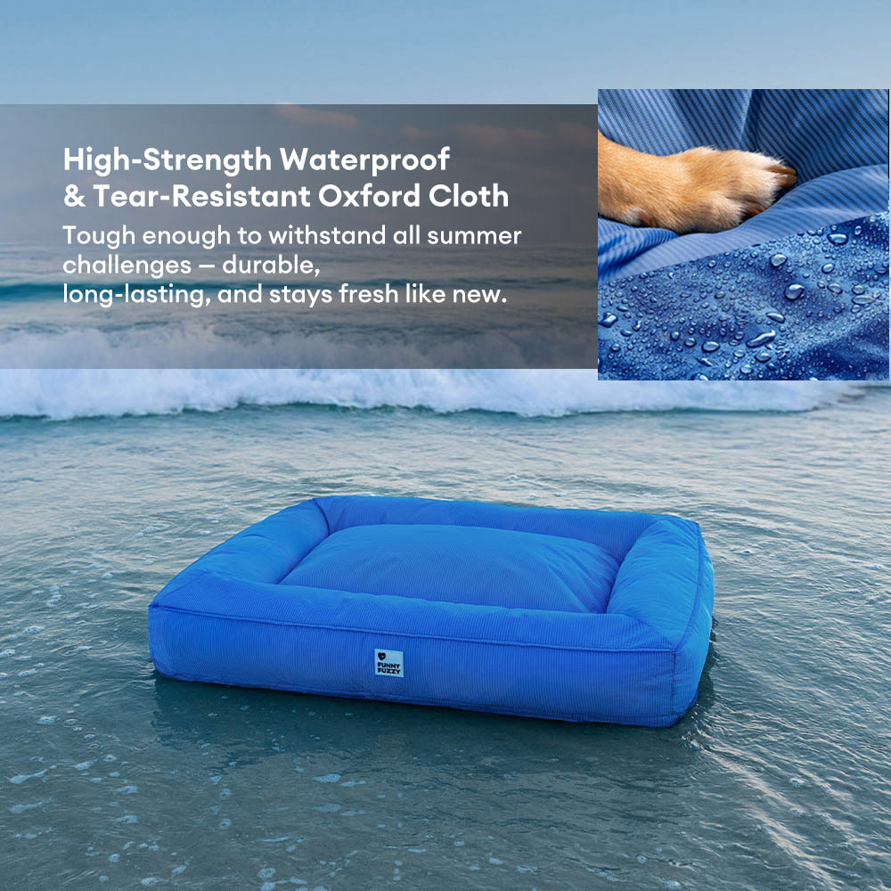 Fully Orthopedic Surround Support Waterproof Large Dog Bed for Crate