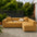 Herringbone Scratch-Resistant Full Coverage Strectch Sofa Protection Outdoor Garden Sofa Cover