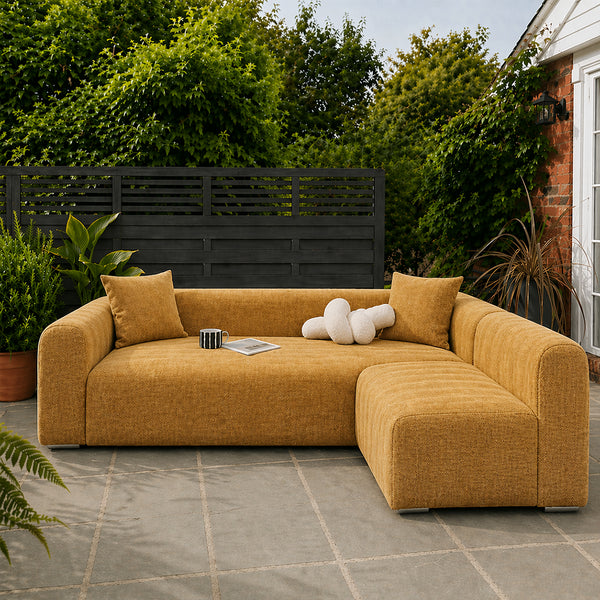 Herringbone Scratch-Resistant Full Coverage Strectch Sofa Protection Outdoor Garden Sofa Cover