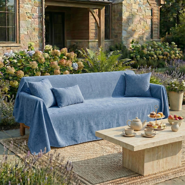 Waterproof Scratch-Resistant Non-Linting Throw Outdoor Garden Sofa Covers Sofa Throw Blanket