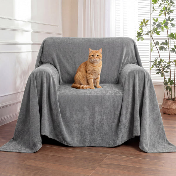 Soft and Waterproof Scratch-Resistant Sofa Cover Sofa Throw Armchair Cover