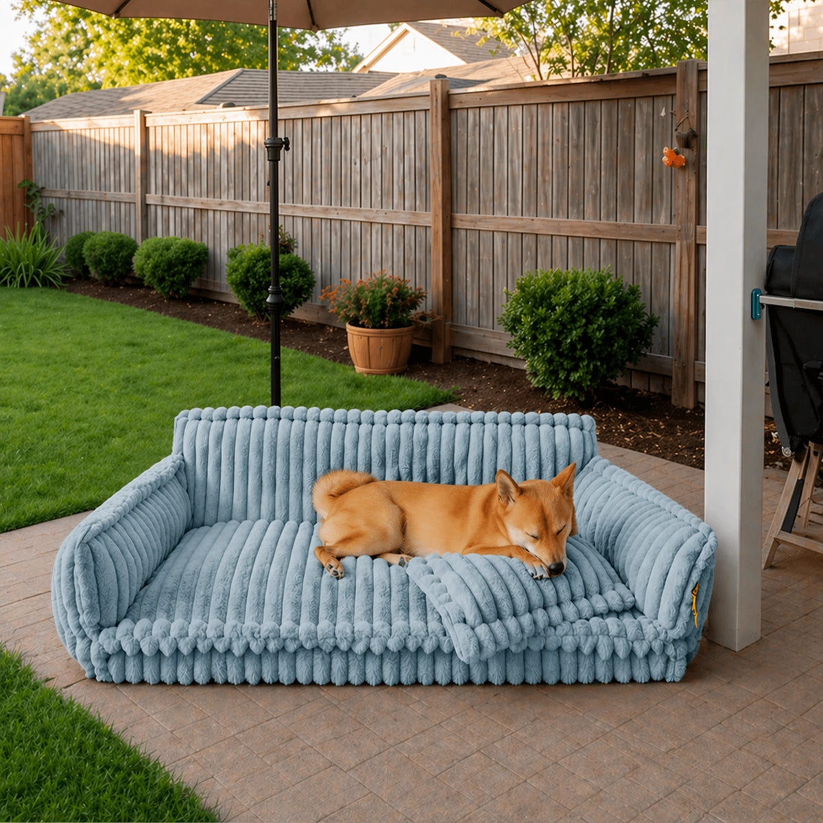Large Washable Fluffy Orthopaedic Soft Dog Sofa Bed-Snoozy Dream