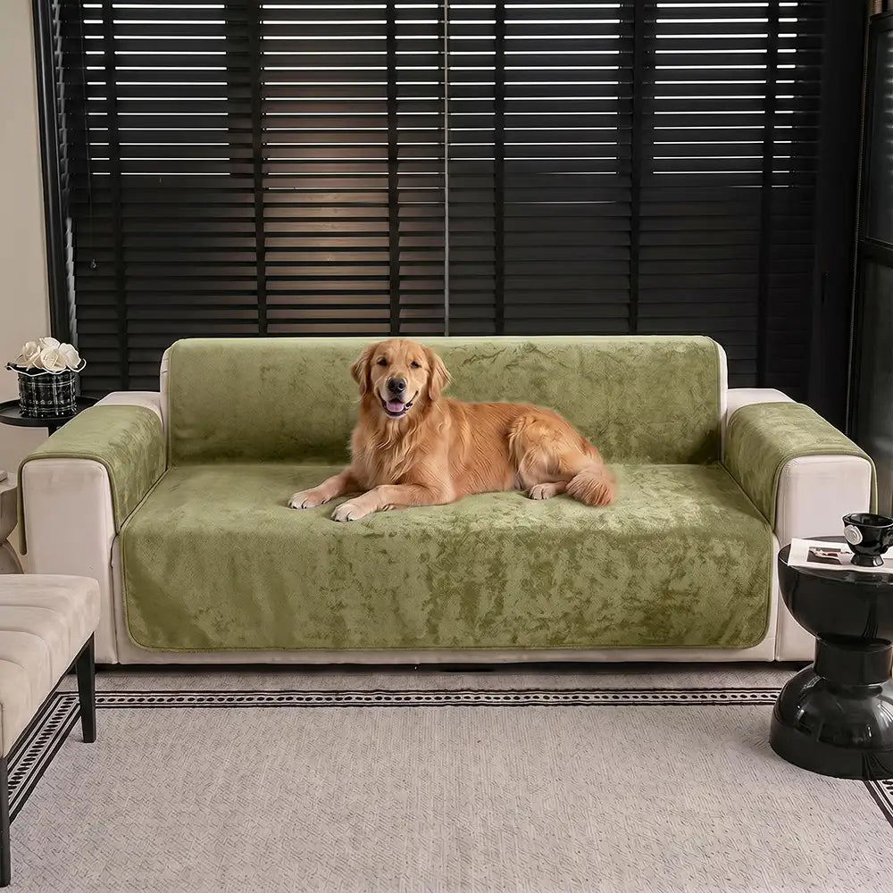 Cloud Fleece Anti-Slip One-Piece Couch Cover