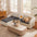 Lazy Soft Flannel Breathable Pet Mat Non-slip Corner Couch Cover