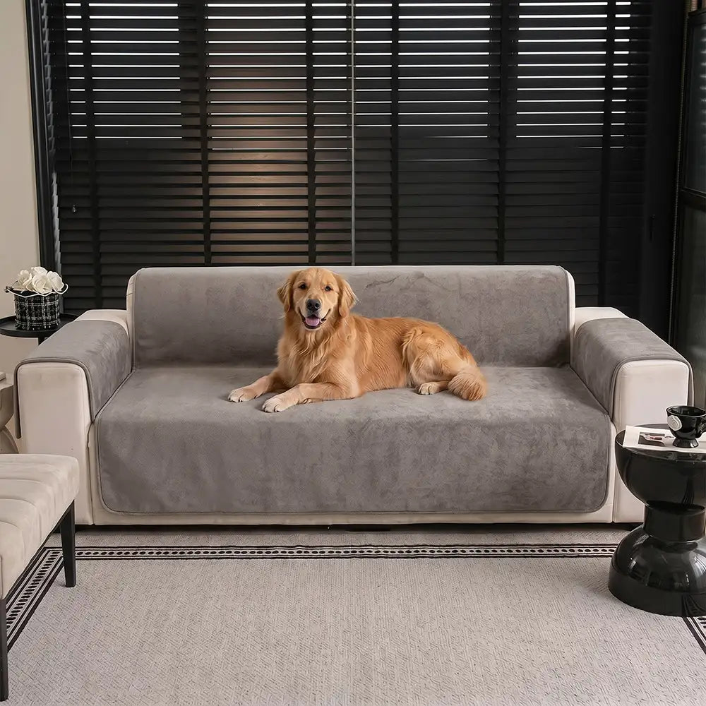 Cloud Fleece Anti-Slip One-Piece Couch Cover
