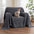 Chenille Blanket Herringbone Tassel Sofa Cover Sofa Throw Blanket Armchair Cover