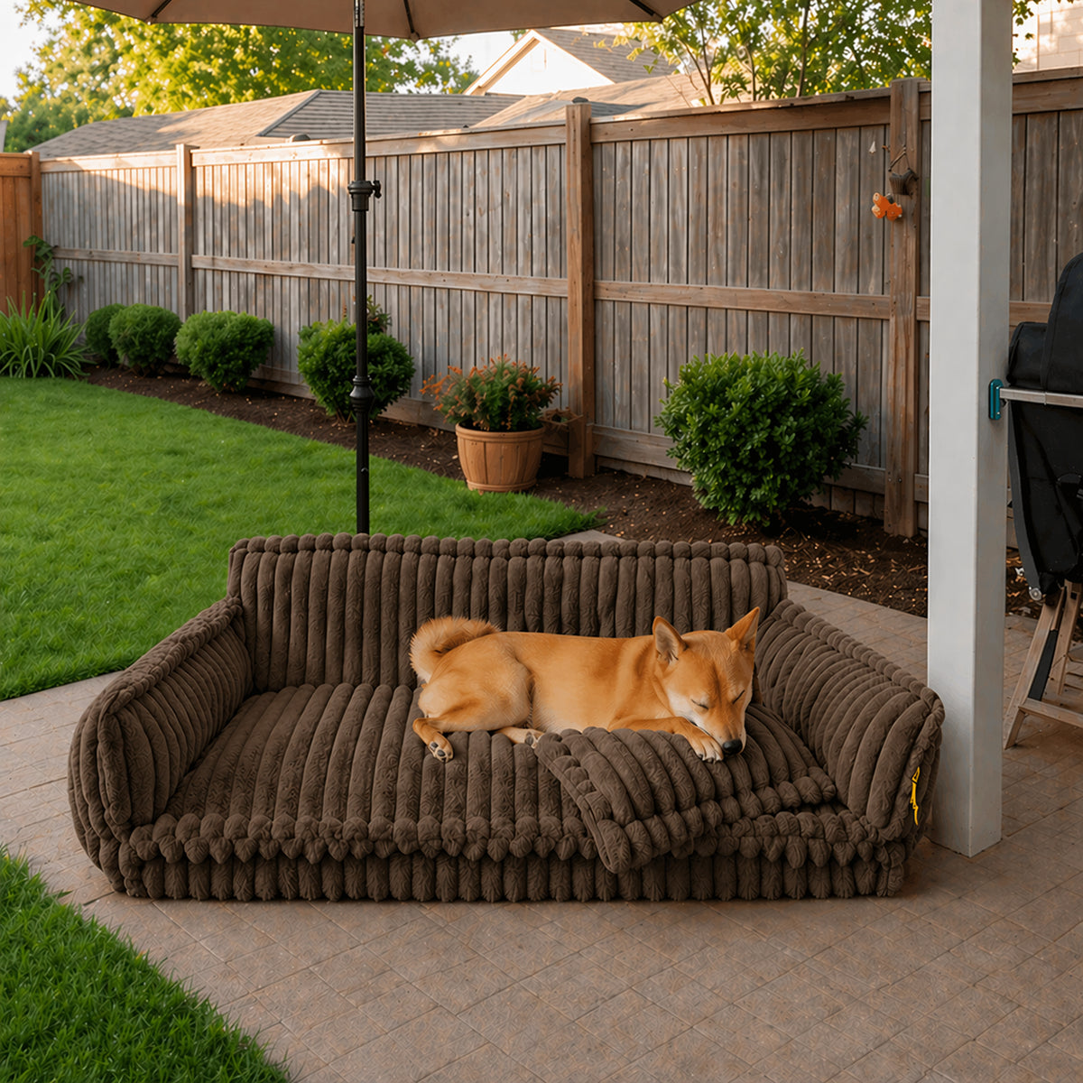 Large Washable Fluffy Orthopaedic Soft Dog Sofa Bed-Snoozy Dream