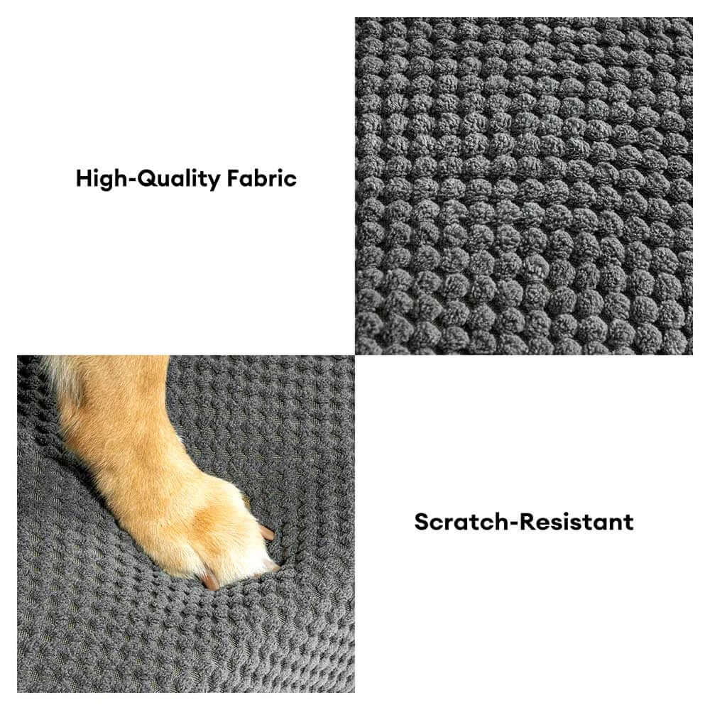 Adjustable Non-Slip Washable Soft Dog Steps with Gentle Ramp