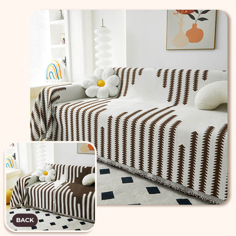 All-seasons Chenille Fabric Double-sided Anti-scratch Home Decoration Sofa Cover