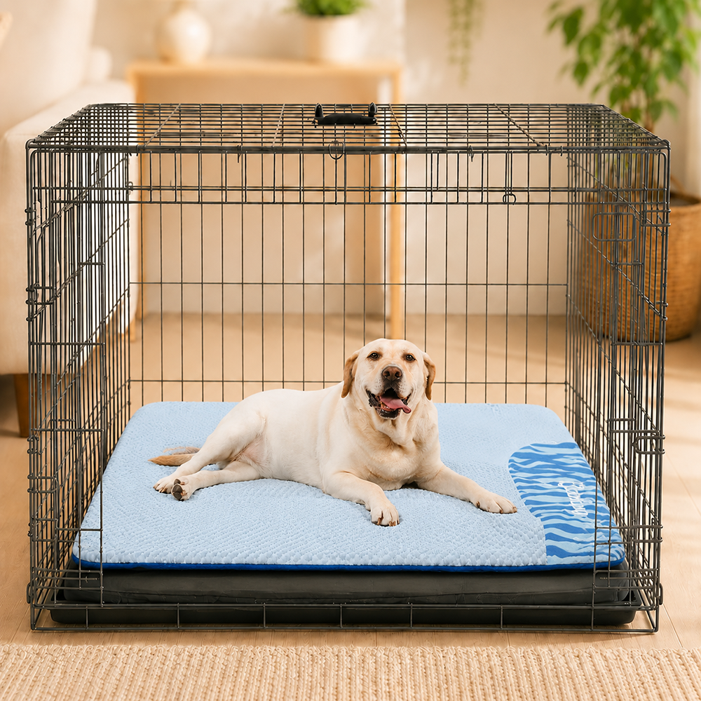 Large Washable Cooling Non-slip Dog Mat - Cooling Nap