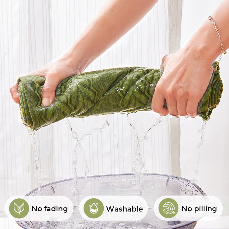 Chenille Wheat Ear Printed Breathable Non-slip Sofa Cover