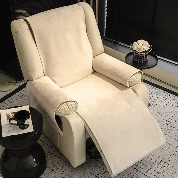 Cloud Fleece Anti-Slip One-Piece Recliner Chair Cover