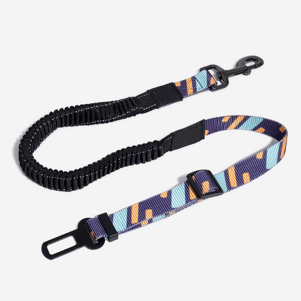 Colourful Buffer Adjustable Dog Car Seat Belt
