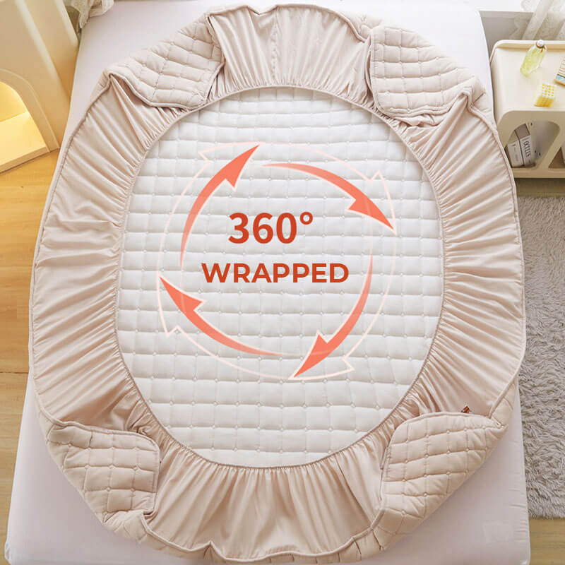 Comfort Encased Waterproof Mattress Protector Cover