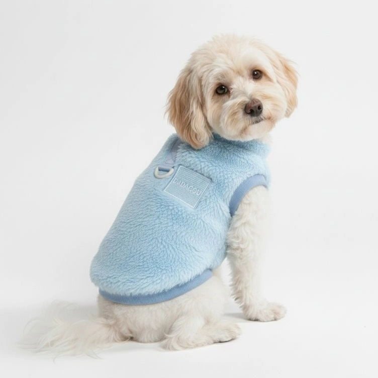 Comfortable and Stylish Fuzzy Dog Jumper - Dog Clothing Perfect for Winter Walks