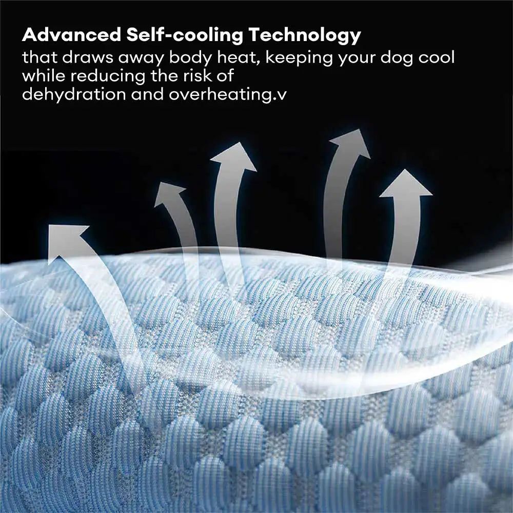 Cooling Ice Silk Question Mark Pillow