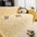 Cream Textured Jacquard Design Sofa Decorative Throw Sofa Cover